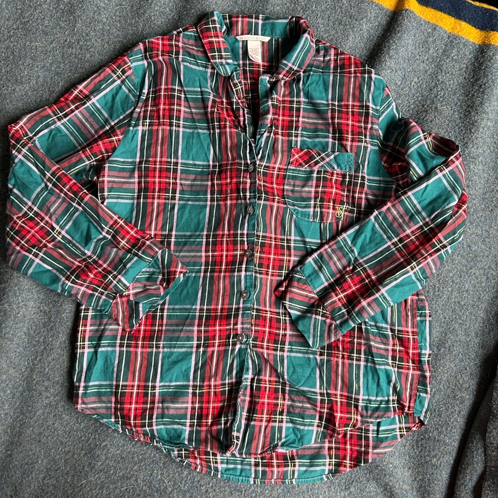 Victoria’s Secret Flannel Top